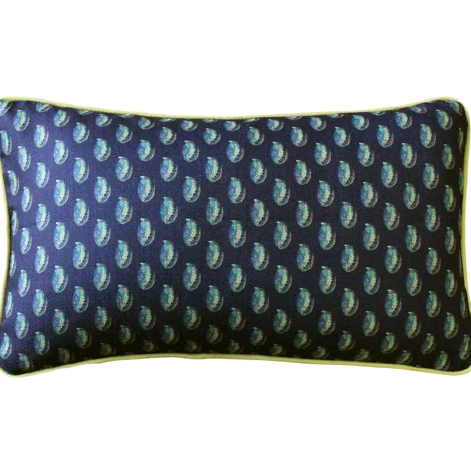 Shoal Cape Abalone Tiny Scale Print Throw Pillow 12x20