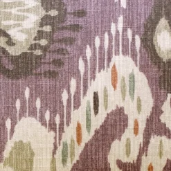 Solo Mulberry Ikat Throw Pillow 20x20