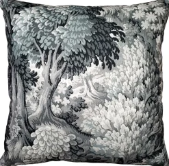 Somerset Woods by Night Throw Pillow 24x24