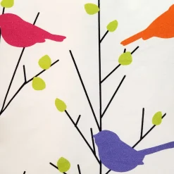 Spring Birds 15x15 Decorative Pillow