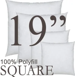 Square 19"x19" Polyfill Pillow Insert