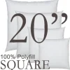 Square 20"x20" Polyfill Pillow Insert