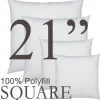 Square 21"x21" Polyfill Pillow Insert