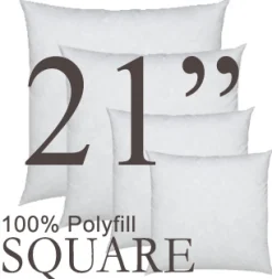 Square 21"x21" Polyfill Pillow Insert