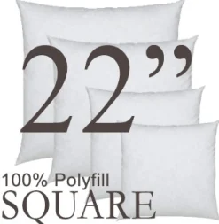 Square 22"x22" Polyfill Pillow Insert