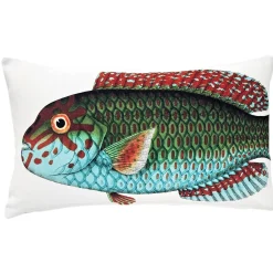 Stareye Parrot Fish Pillow 12x19