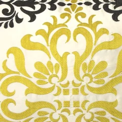 Sumatra Medallion Embroidered Silk Decorative Throw Pillow 21x21
