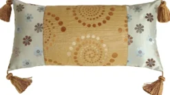 Summer Sand Decorative Pillow (WITH TASSELS)