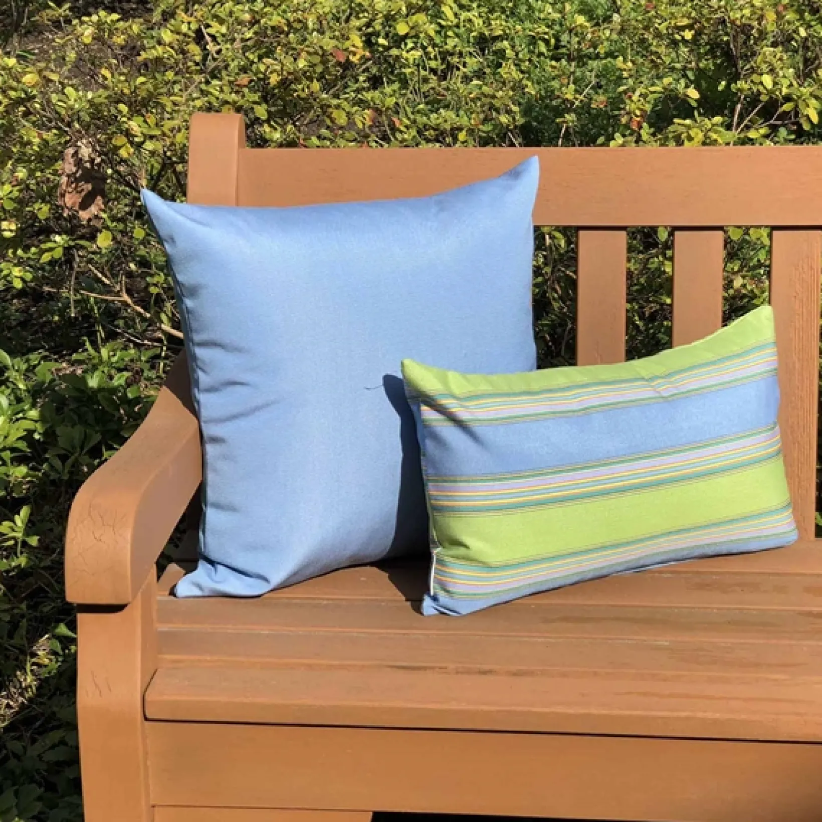 Sunbrella Bravada Limelite 12x19 Outdoor Pillow