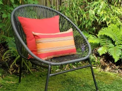 Sunbrella Bravada Salsa 12x19 Outdoor Pillow