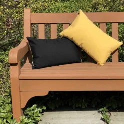 Sunbrella Buttercup Yellow 12x19 Outdoor Pillow