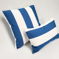 Sunbrella Cabana Regatta Stripes Outdoor Pillow 20x20