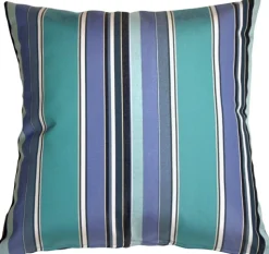 Sunbrella Dolce Oasis Stripes 20x20 Outdoor Pillow