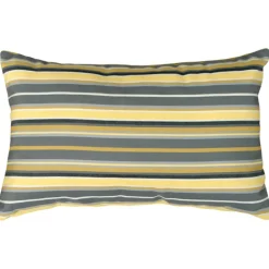 Sunbrella Foster Metallic 12x19 Outdoor Pillow