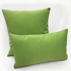 Sunbrella Ginko Green Outdoor Pillow 12x19