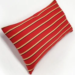 Sunbrella Harwood Crimson Outdoor Pillow 12x19