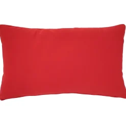 Sunbrella Jockey Red Outdoor Pillow 12x19