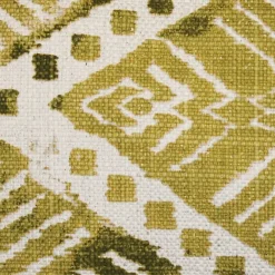 Tangga Green Throw Pillow 12X20
