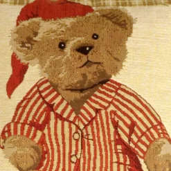 Tapestry Sleepy Time Teddy Pillow