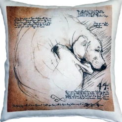 The Love of Dogs 17x17 Throw Pillow