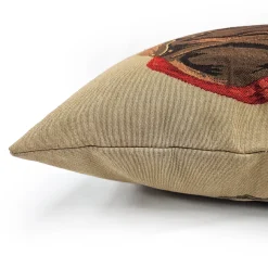 The Saddle Room Belgian Tapestry Throw Pillow 19x19