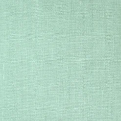 Tuscany Linen Aqua Green Throw Pillow 20x20