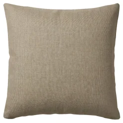 Tuscany Linen Natural Throw Pillow 17x17