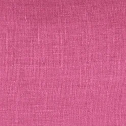 Tuscany Linen Orchid Pink Throw Pillow 17x17