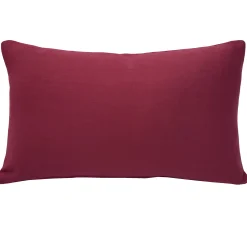 Tuscany Linen Wine Throw Pillow 12x19