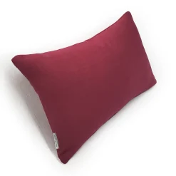 Tuscany Linen Wine Throw Pillow 12x19