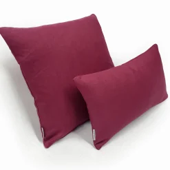 Tuscany Linen Wine Throw Pillow 12x19
