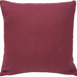 Tuscany Linen Wine Throw Pillow 17x17