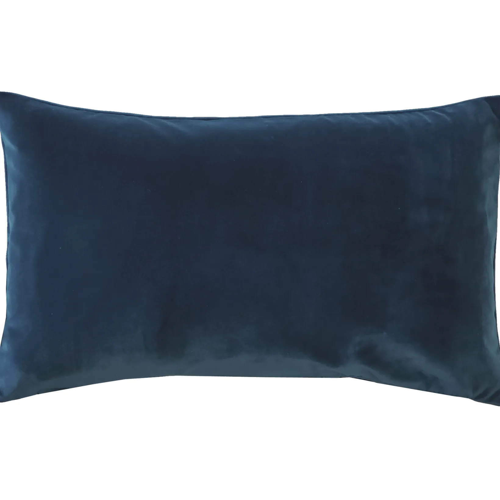 Visconti Teal Blue Chenille Throw Pillow 12x20