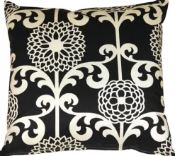 Waverly Fun Floret Licorice 20x20 Throw Pillow