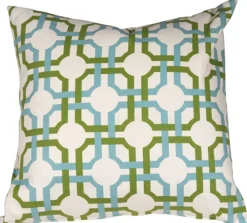 Waverly Groovy Grille Confetti 22x22 Throw Pillow