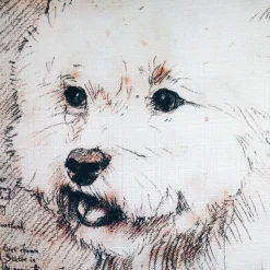 Westie Terrier 17x17 Dog Pillow