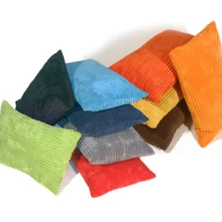 Wide Wale Corduroy 12x20 Throw Pillows
