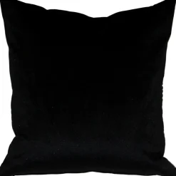 Winter Flock Black and White Throw Pillow 20x20