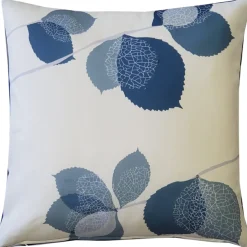 Winter Leaves Throw Pillow 17x17